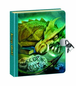 Lockable journal Dragon