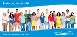 Specialist skin clinic graphics internal
